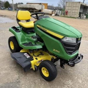 John Deere X350 ride on mower
