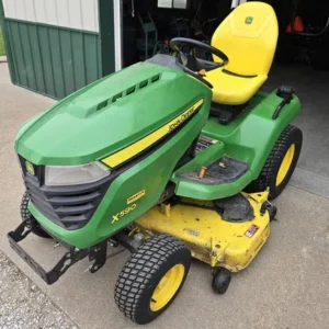 26HP JOHN DEERE MOWER, 54″ DECK, POWER STEERING